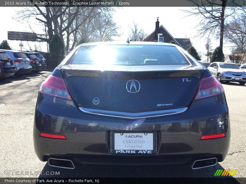 Graphite Luster Metallic / Ebony 2013 Acura TL SH-AWD Technology