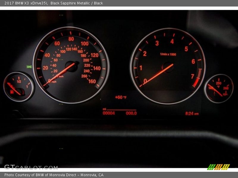  2017 X3 xDrive35i xDrive35i Gauges