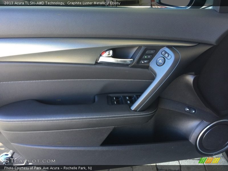 Graphite Luster Metallic / Ebony 2013 Acura TL SH-AWD Technology