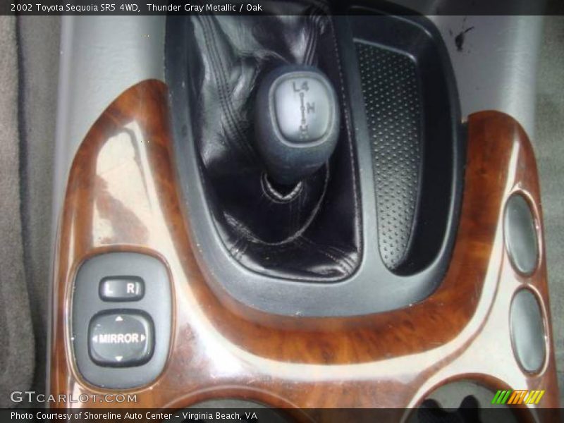 Thunder Gray Metallic / Oak 2002 Toyota Sequoia SR5 4WD