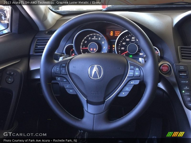 Graphite Luster Metallic / Ebony 2013 Acura TL SH-AWD Technology