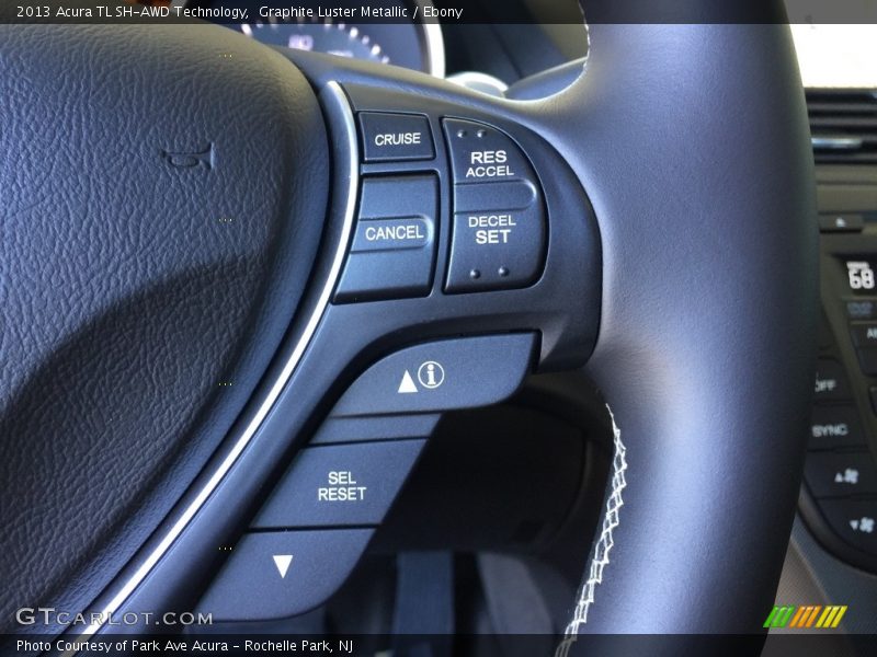 Graphite Luster Metallic / Ebony 2013 Acura TL SH-AWD Technology