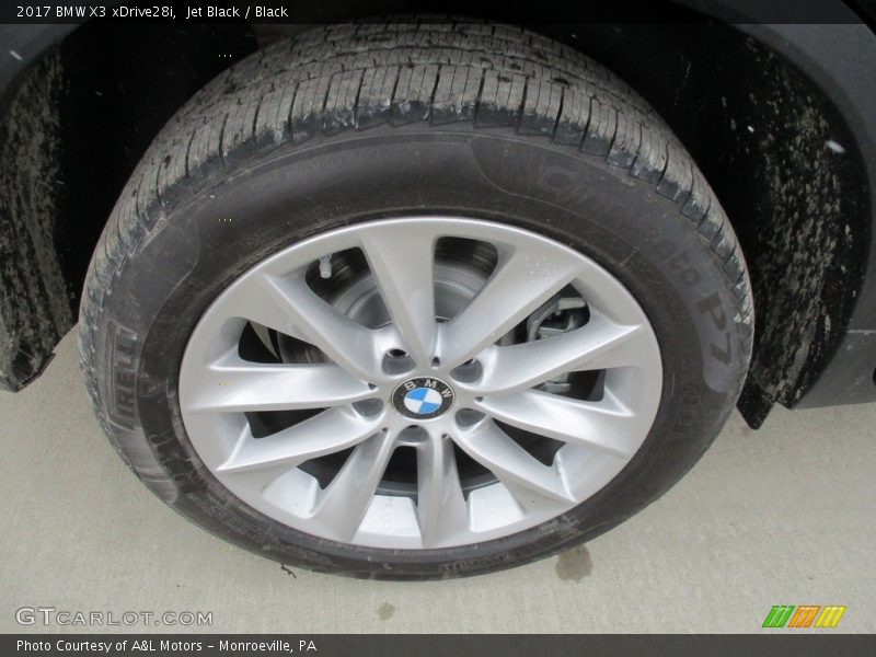 Jet Black / Black 2017 BMW X3 xDrive28i