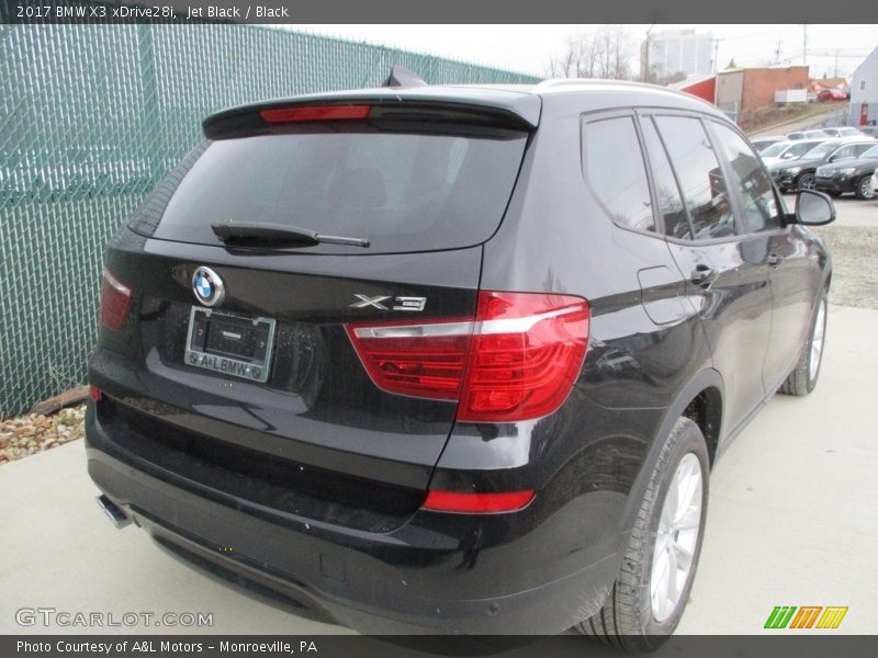Jet Black / Black 2017 BMW X3 xDrive28i