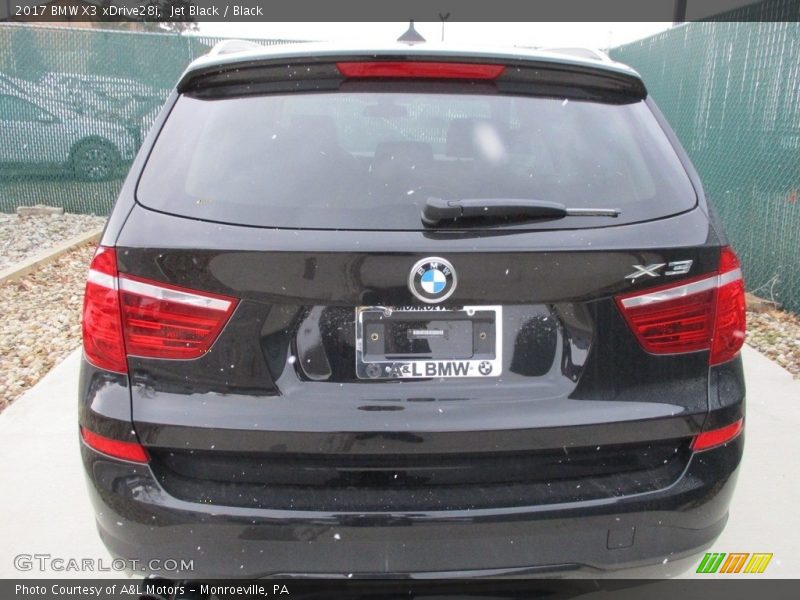 Jet Black / Black 2017 BMW X3 xDrive28i