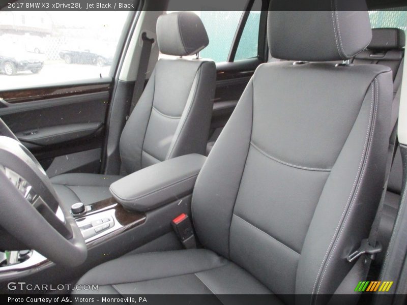 Jet Black / Black 2017 BMW X3 xDrive28i