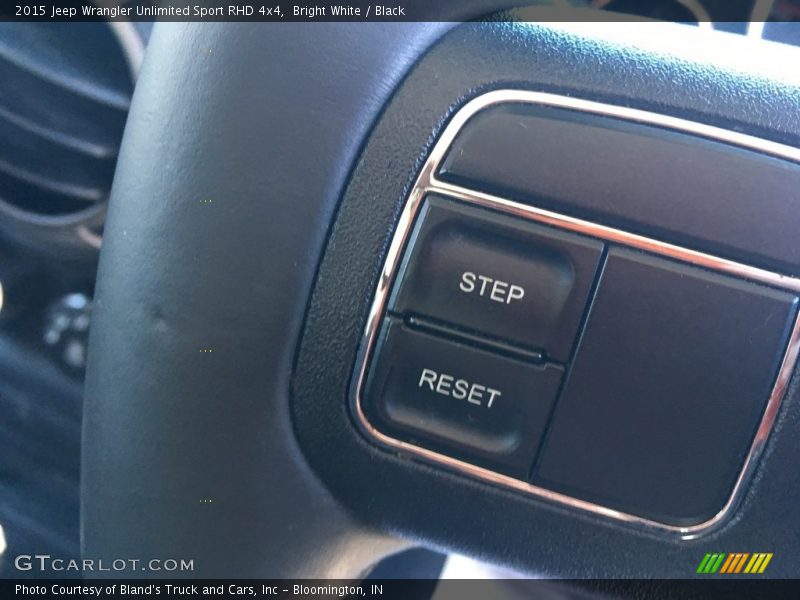 Bright White / Black 2015 Jeep Wrangler Unlimited Sport RHD 4x4