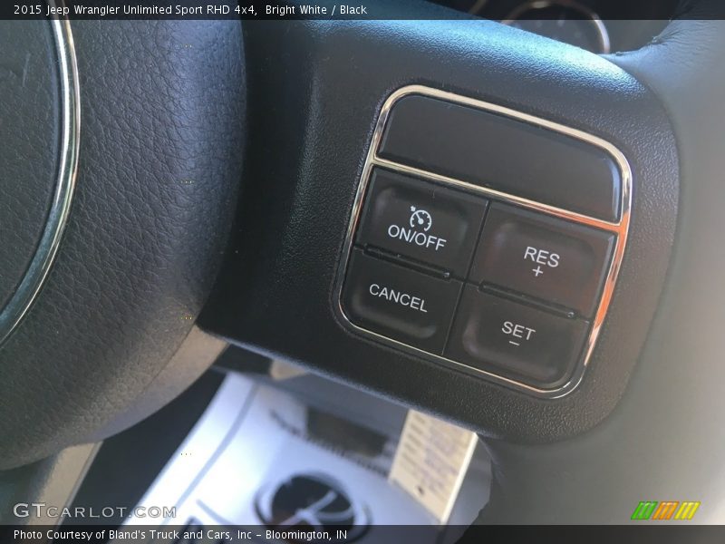 Bright White / Black 2015 Jeep Wrangler Unlimited Sport RHD 4x4