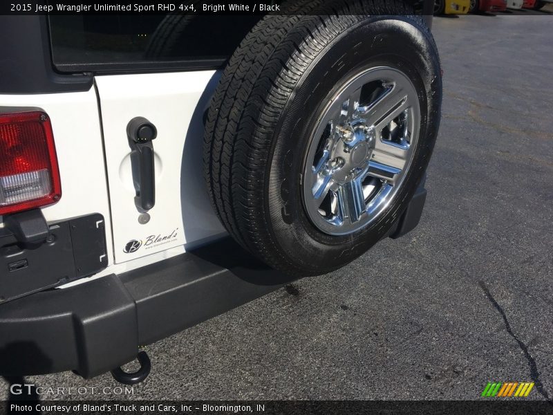 Bright White / Black 2015 Jeep Wrangler Unlimited Sport RHD 4x4