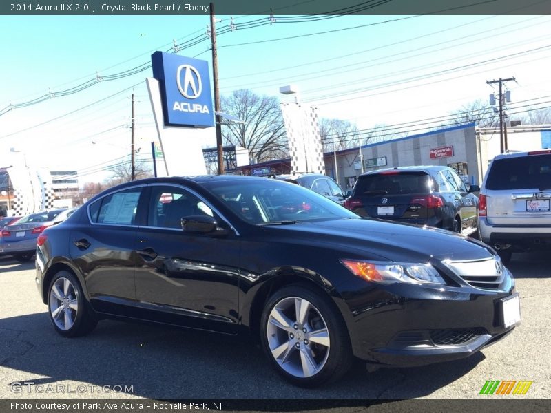 Crystal Black Pearl / Ebony 2014 Acura ILX 2.0L