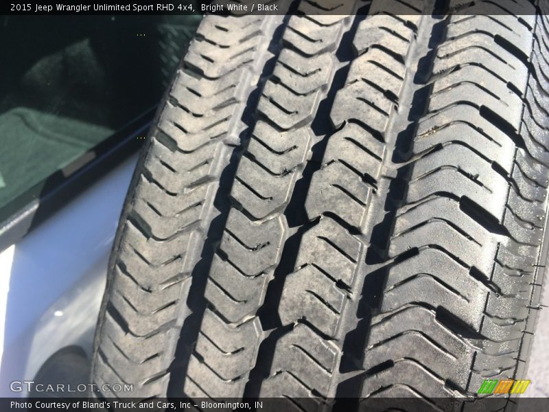 Bright White / Black 2015 Jeep Wrangler Unlimited Sport RHD 4x4