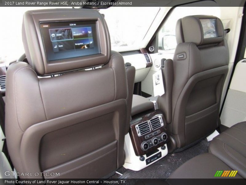 Aruba Metallic / Espresso/Almond 2017 Land Rover Range Rover HSE