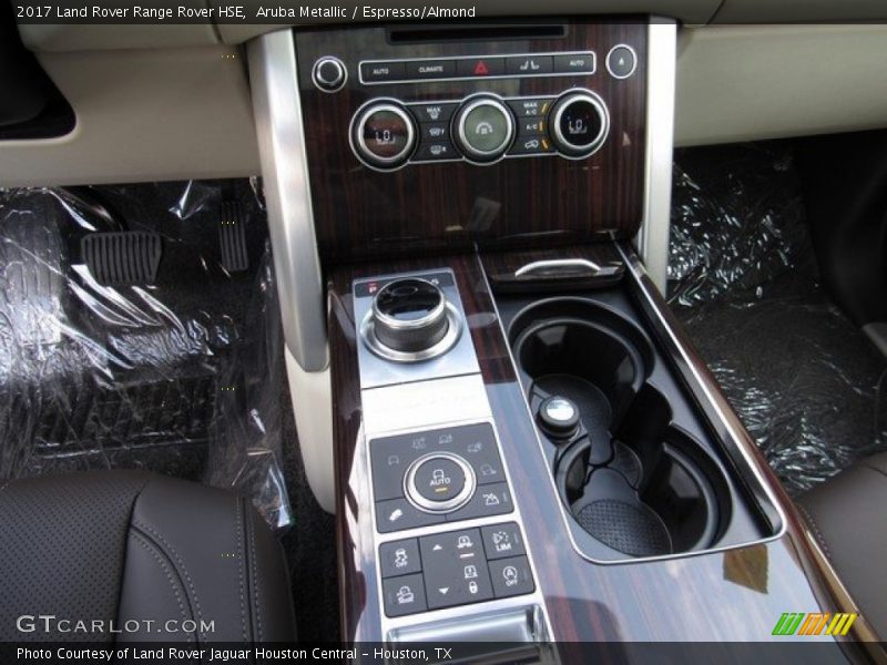 Aruba Metallic / Espresso/Almond 2017 Land Rover Range Rover HSE
