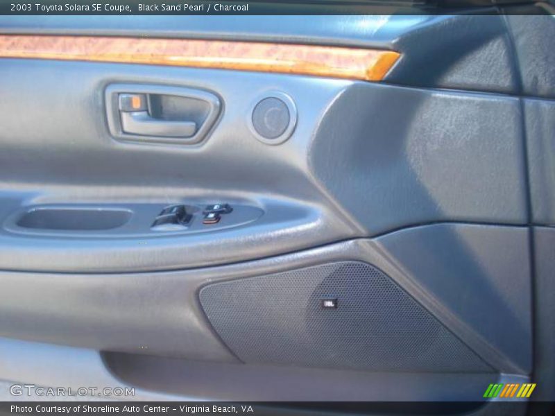 Black Sand Pearl / Charcoal 2003 Toyota Solara SE Coupe