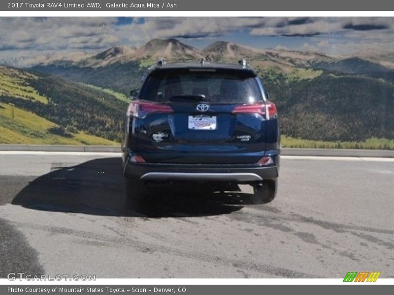 Galactic Aqua Mica / Ash 2017 Toyota RAV4 Limited AWD