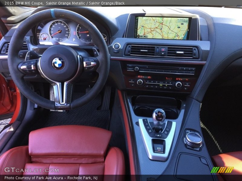 Sakhir Orange Metallic / Sakhir Orange/Black 2015 BMW M6 Coupe