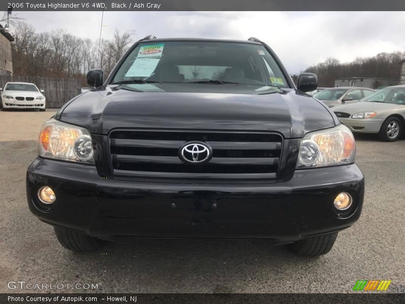 Black / Ash Gray 2006 Toyota Highlander V6 4WD