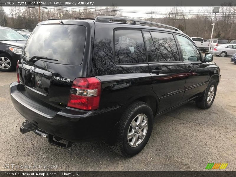 Black / Ash Gray 2006 Toyota Highlander V6 4WD
