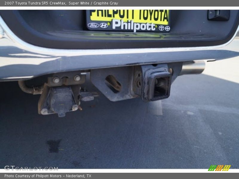 Super White / Graphite Gray 2007 Toyota Tundra SR5 CrewMax