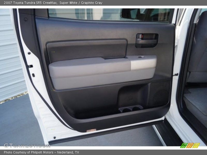 Super White / Graphite Gray 2007 Toyota Tundra SR5 CrewMax