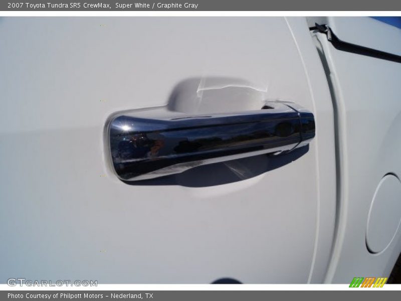 Super White / Graphite Gray 2007 Toyota Tundra SR5 CrewMax