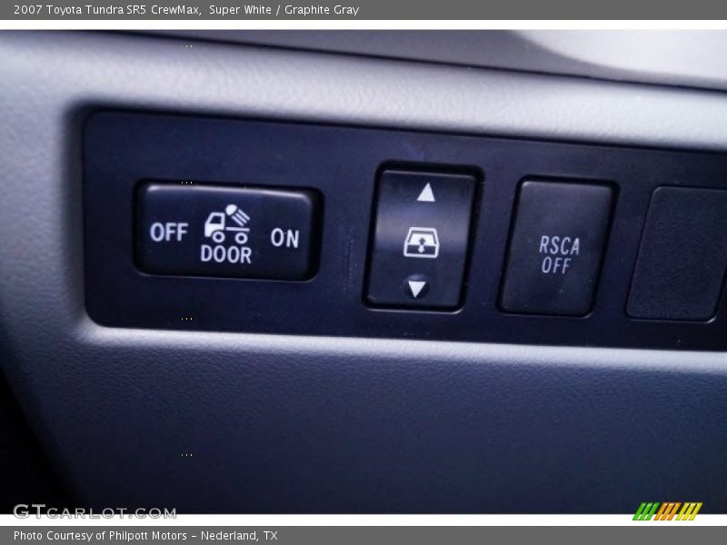 Super White / Graphite Gray 2007 Toyota Tundra SR5 CrewMax