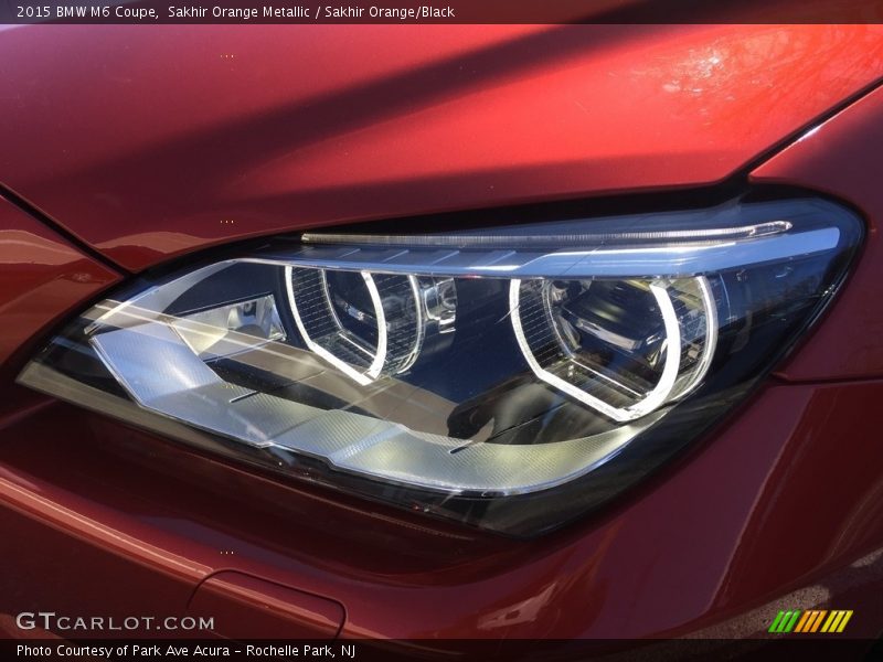 Sakhir Orange Metallic / Sakhir Orange/Black 2015 BMW M6 Coupe