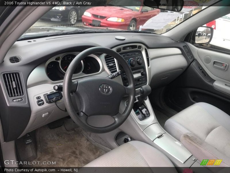 Black / Ash Gray 2006 Toyota Highlander V6 4WD