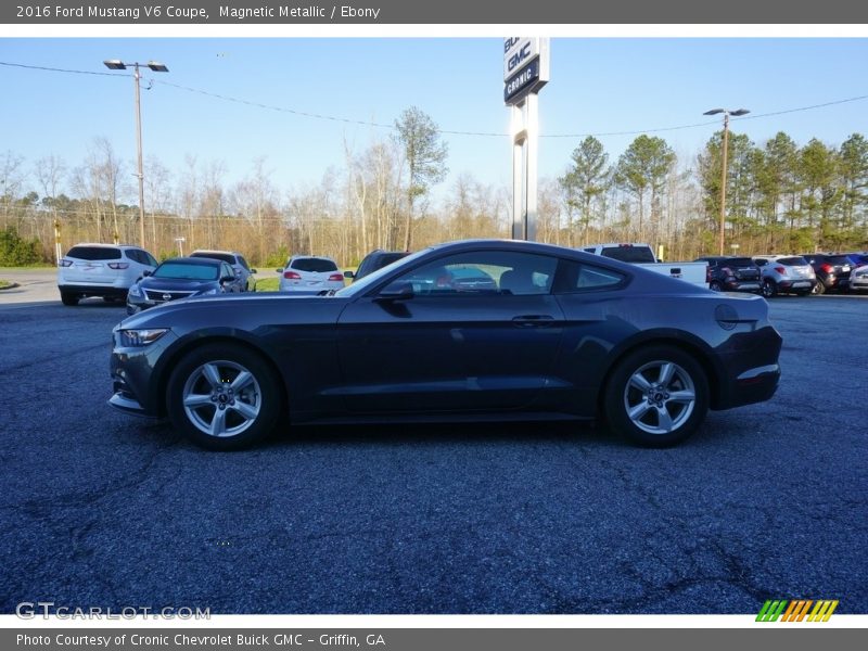 Magnetic Metallic / Ebony 2016 Ford Mustang V6 Coupe