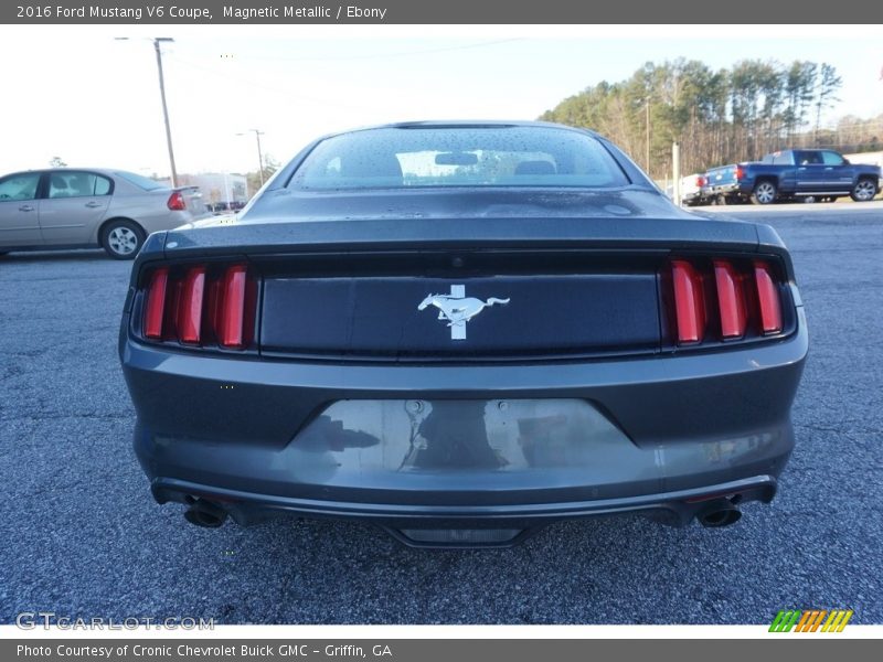 Magnetic Metallic / Ebony 2016 Ford Mustang V6 Coupe
