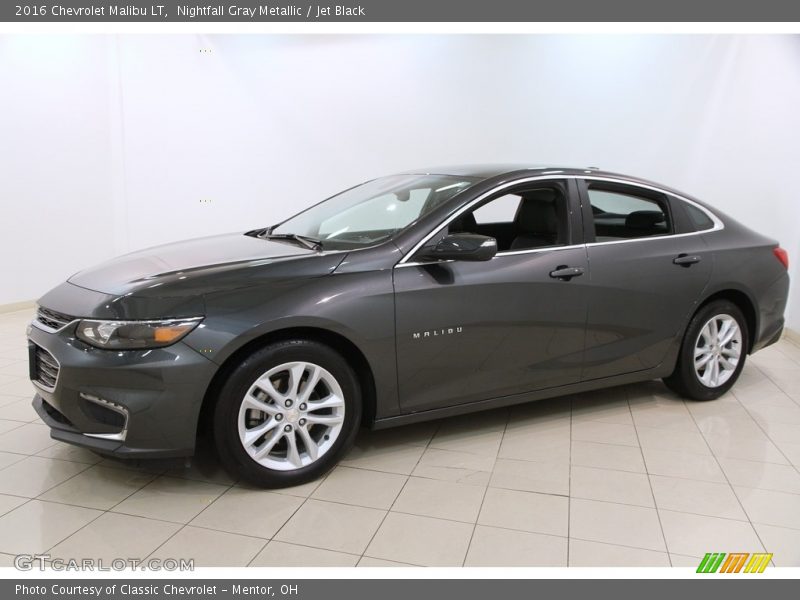 Nightfall Gray Metallic / Jet Black 2016 Chevrolet Malibu LT