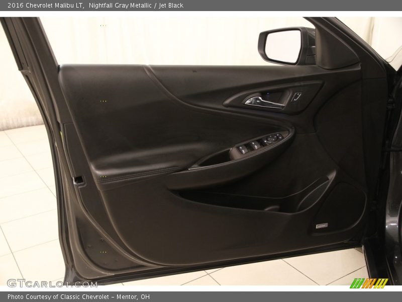 Nightfall Gray Metallic / Jet Black 2016 Chevrolet Malibu LT