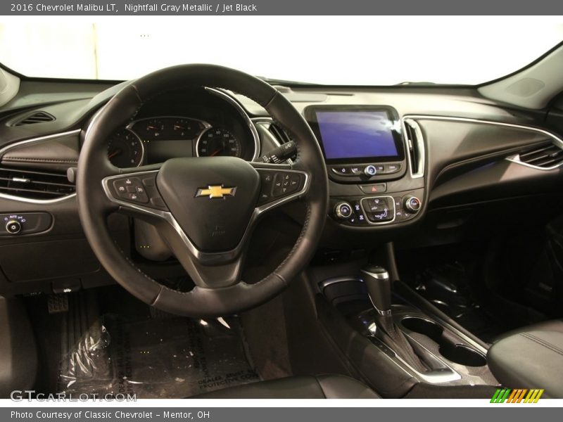 Nightfall Gray Metallic / Jet Black 2016 Chevrolet Malibu LT