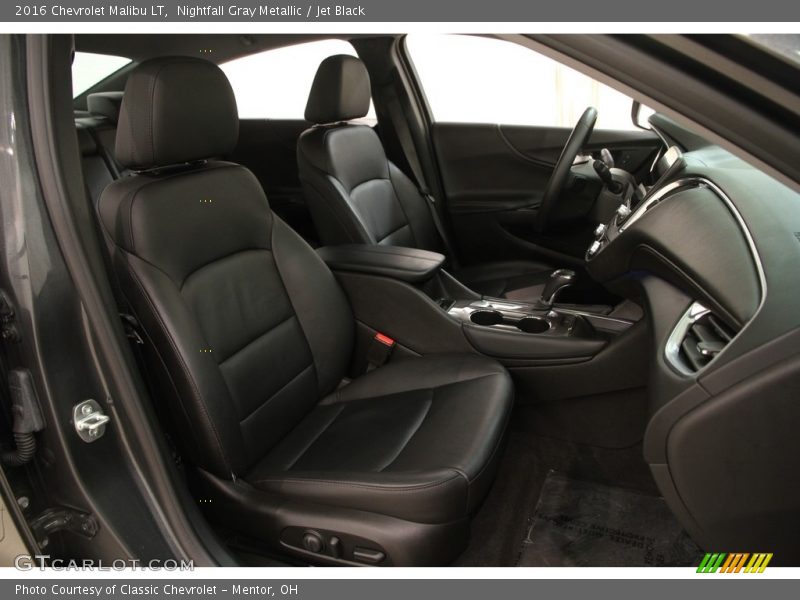 Nightfall Gray Metallic / Jet Black 2016 Chevrolet Malibu LT