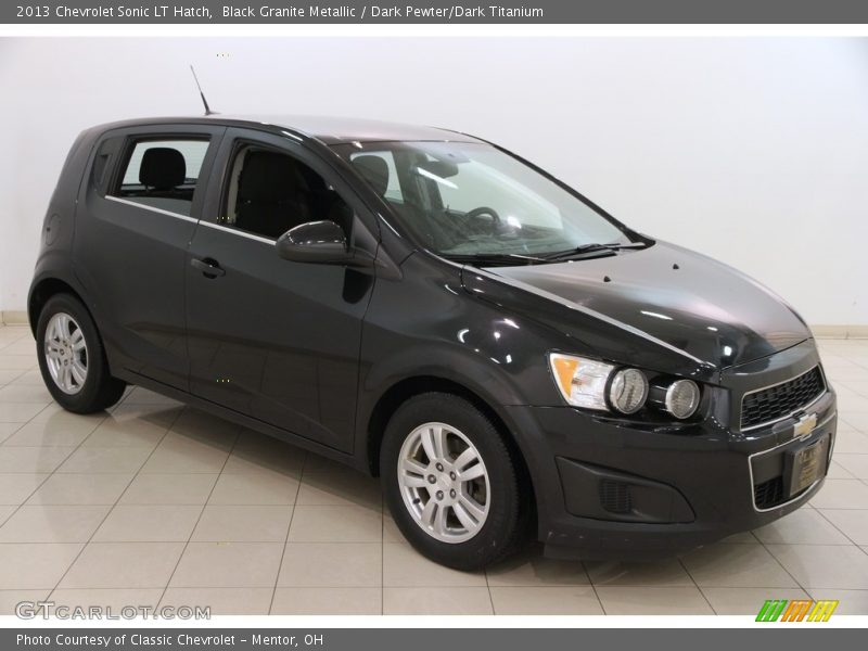 Black Granite Metallic / Dark Pewter/Dark Titanium 2013 Chevrolet Sonic LT Hatch