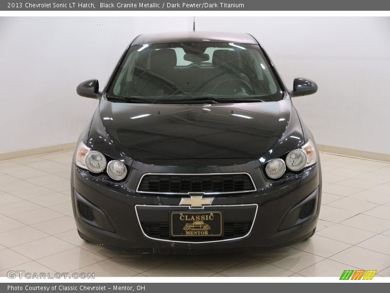 Black Granite Metallic / Dark Pewter/Dark Titanium 2013 Chevrolet Sonic LT Hatch