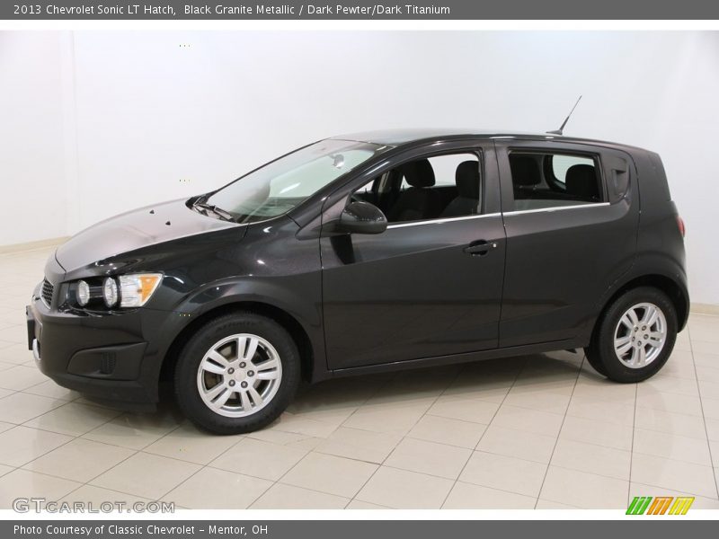 Black Granite Metallic / Dark Pewter/Dark Titanium 2013 Chevrolet Sonic LT Hatch