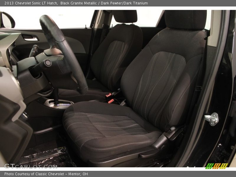 Black Granite Metallic / Dark Pewter/Dark Titanium 2013 Chevrolet Sonic LT Hatch