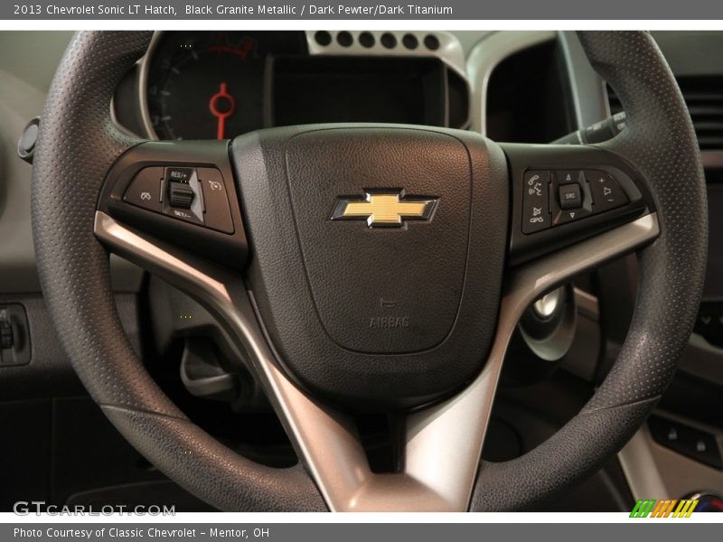 Black Granite Metallic / Dark Pewter/Dark Titanium 2013 Chevrolet Sonic LT Hatch