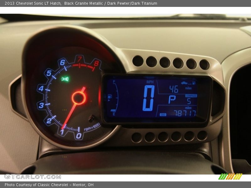 Black Granite Metallic / Dark Pewter/Dark Titanium 2013 Chevrolet Sonic LT Hatch
