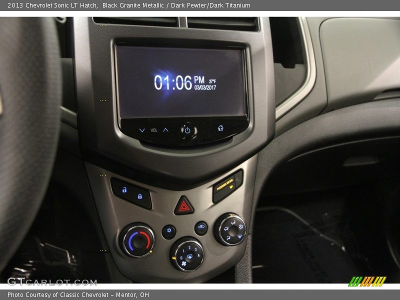 Black Granite Metallic / Dark Pewter/Dark Titanium 2013 Chevrolet Sonic LT Hatch