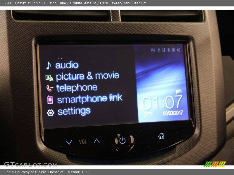 Black Granite Metallic / Dark Pewter/Dark Titanium 2013 Chevrolet Sonic LT Hatch