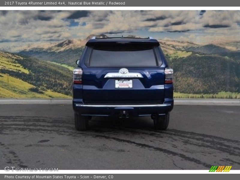 Nautical Blue Metallic / Redwood 2017 Toyota 4Runner Limited 4x4