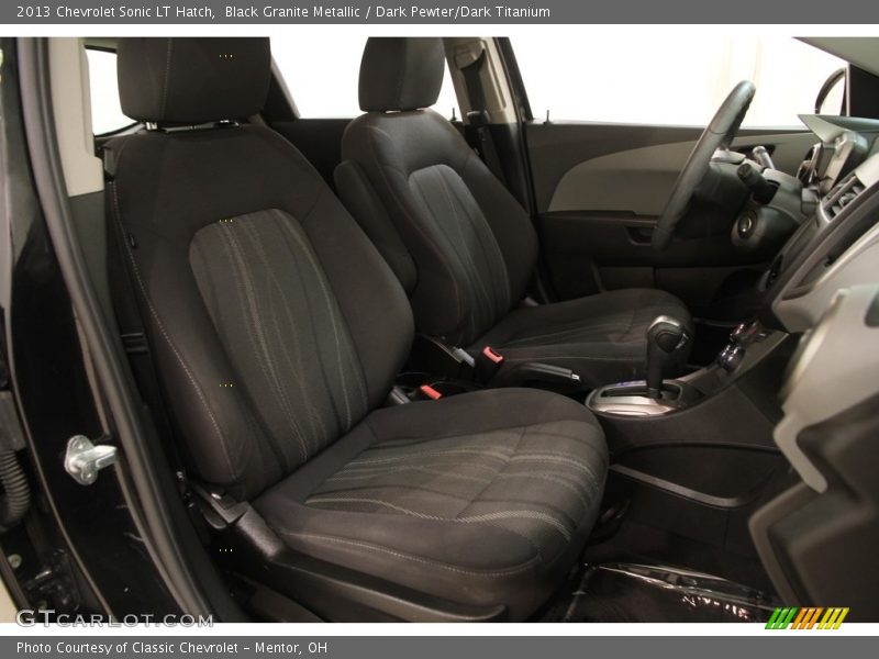 Black Granite Metallic / Dark Pewter/Dark Titanium 2013 Chevrolet Sonic LT Hatch
