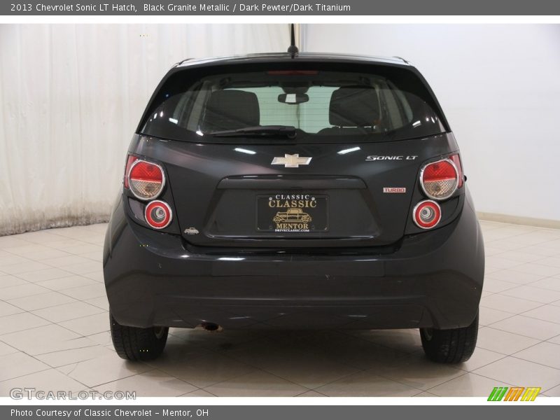 Black Granite Metallic / Dark Pewter/Dark Titanium 2013 Chevrolet Sonic LT Hatch