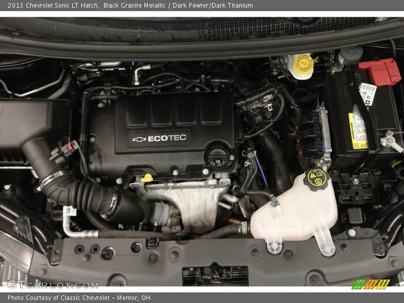 Black Granite Metallic / Dark Pewter/Dark Titanium 2013 Chevrolet Sonic LT Hatch