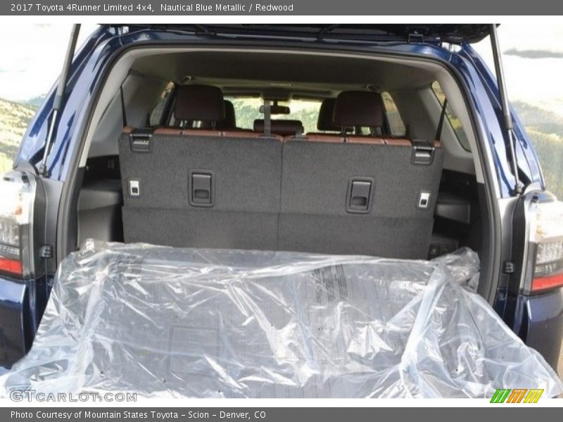 Nautical Blue Metallic / Redwood 2017 Toyota 4Runner Limited 4x4