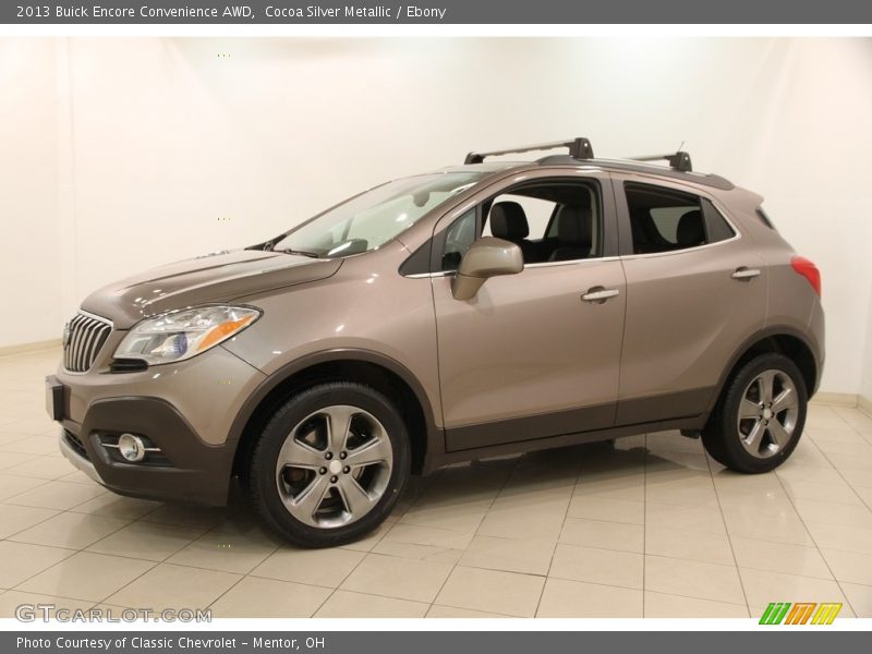 Cocoa Silver Metallic / Ebony 2013 Buick Encore Convenience AWD