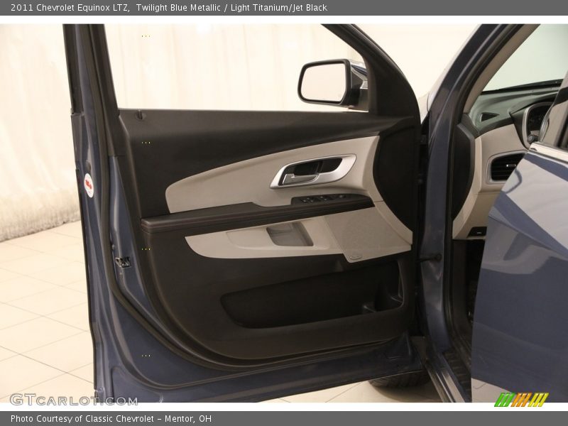 Twilight Blue Metallic / Light Titanium/Jet Black 2011 Chevrolet Equinox LTZ