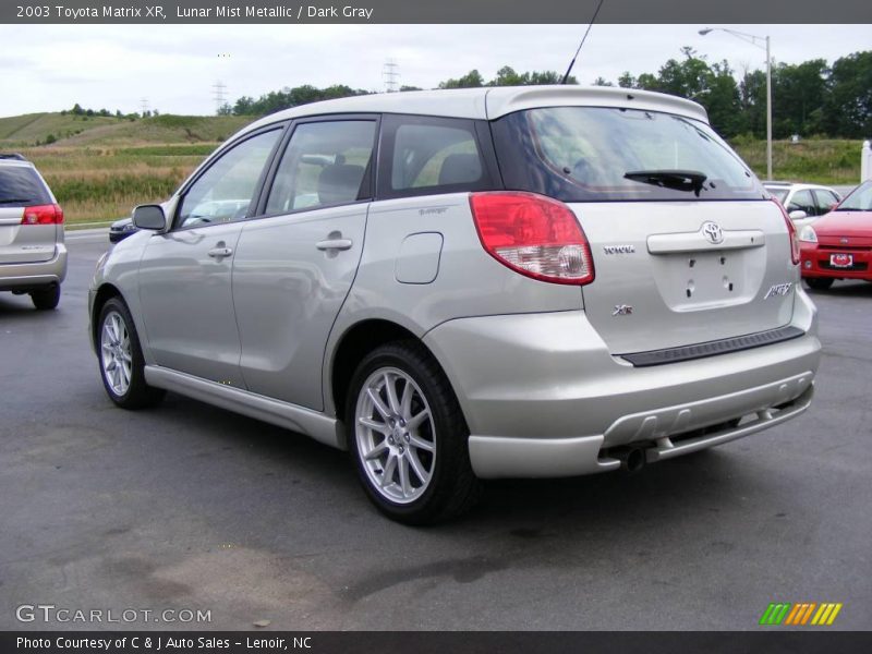 Lunar Mist Metallic / Dark Gray 2003 Toyota Matrix XR